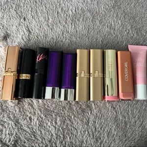 Drug store nude lip bundle - L’Oréal, covergirl, rimmel, revlon, tarte, milani